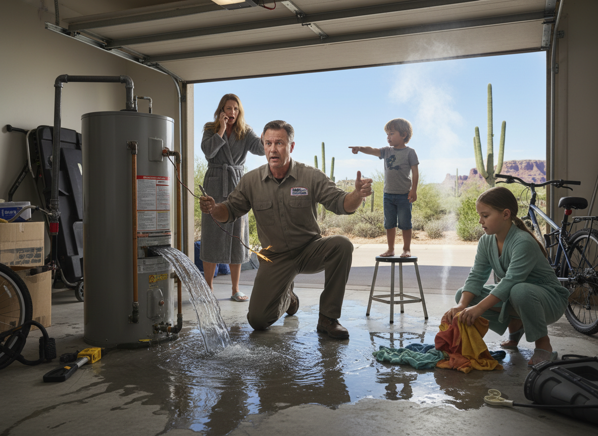 Emergency Water Heater Repair in Mesa: What Counts as an Emergency?