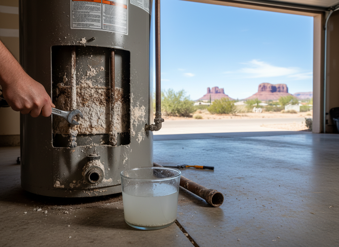 Hard Water and Your Water Heater: What Mesa Homeowners Need to Know
