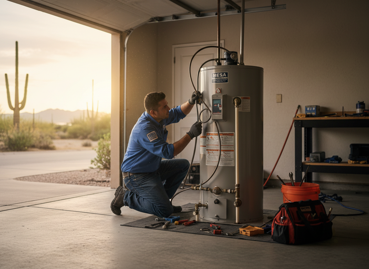 water heater repair by Mesa Water Heater Repair in Mesa, AZ